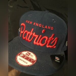 New England patriots new era 9fifty SnapBack hat NWT vintage